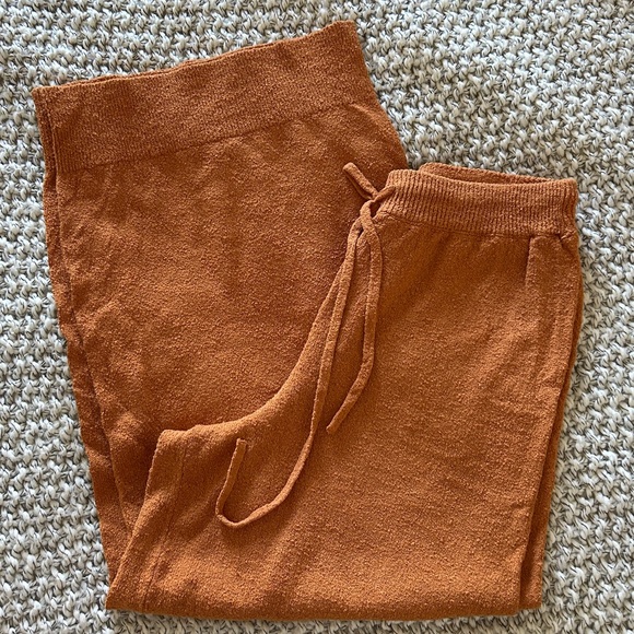 Free People Beach Julia Sweater Set Desert Sun Top Bottoms Pants - Picture 9 of 16